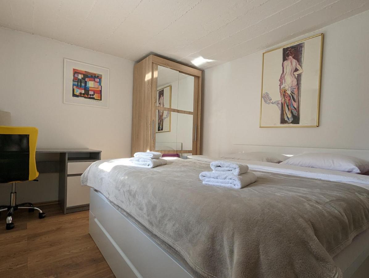 Twin-Magnolias Condo With Garden, Parking & Ev Station Zagreb Exterior foto