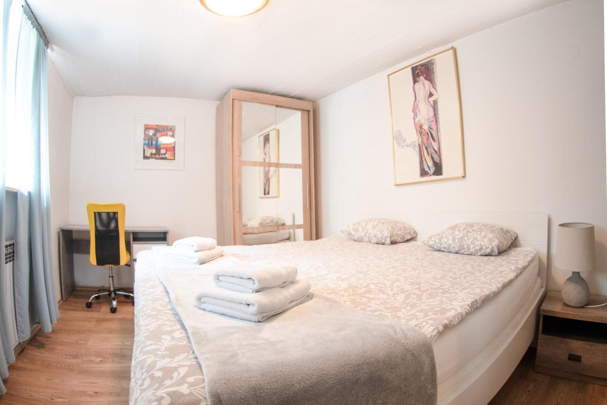 Twin-Magnolias Condo With Garden, Parking & Ev Station Zagreb Exterior foto